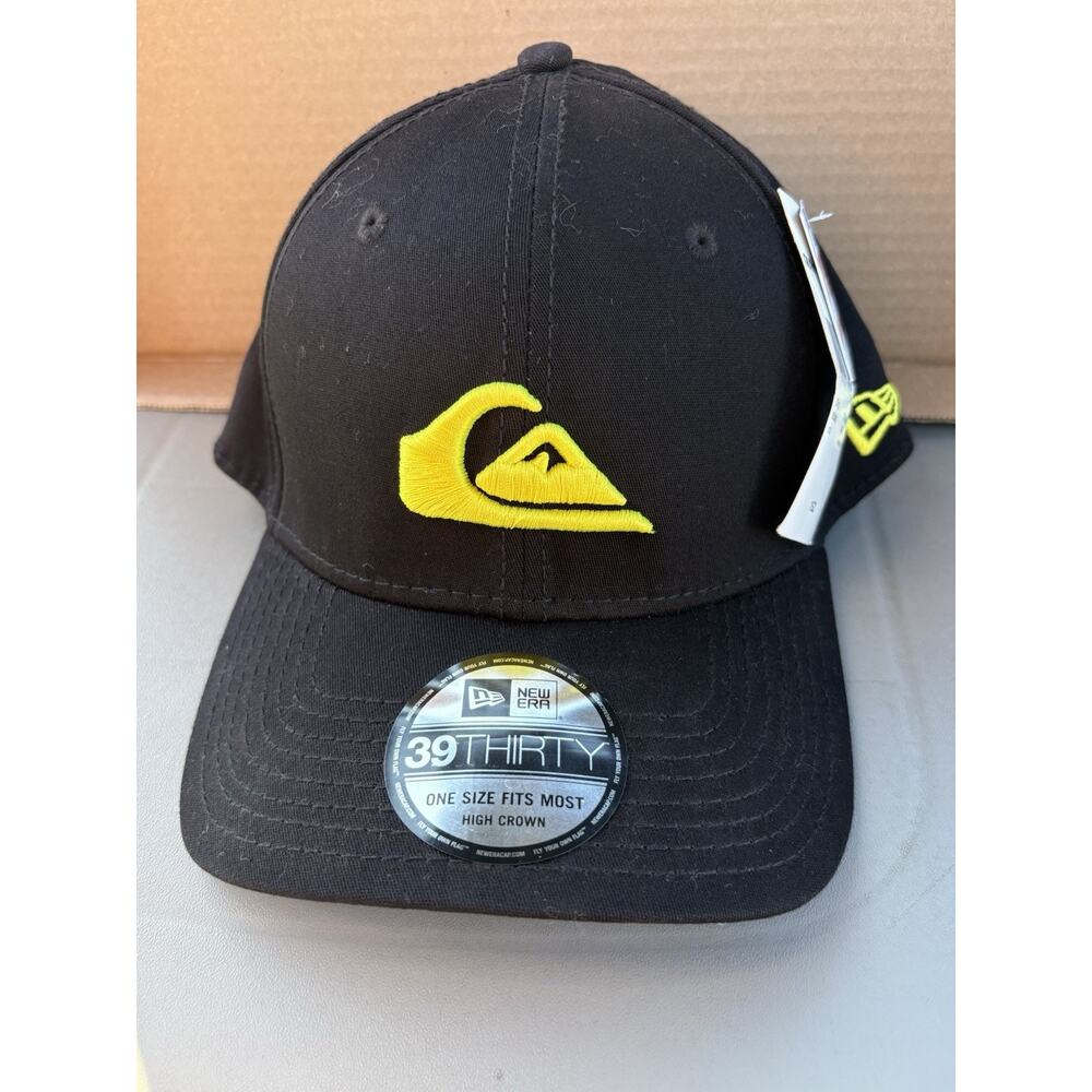 Y2K 2012 New Era Quicksilver Fitted Hat RARE Older Surf Swim Snowboard One Size